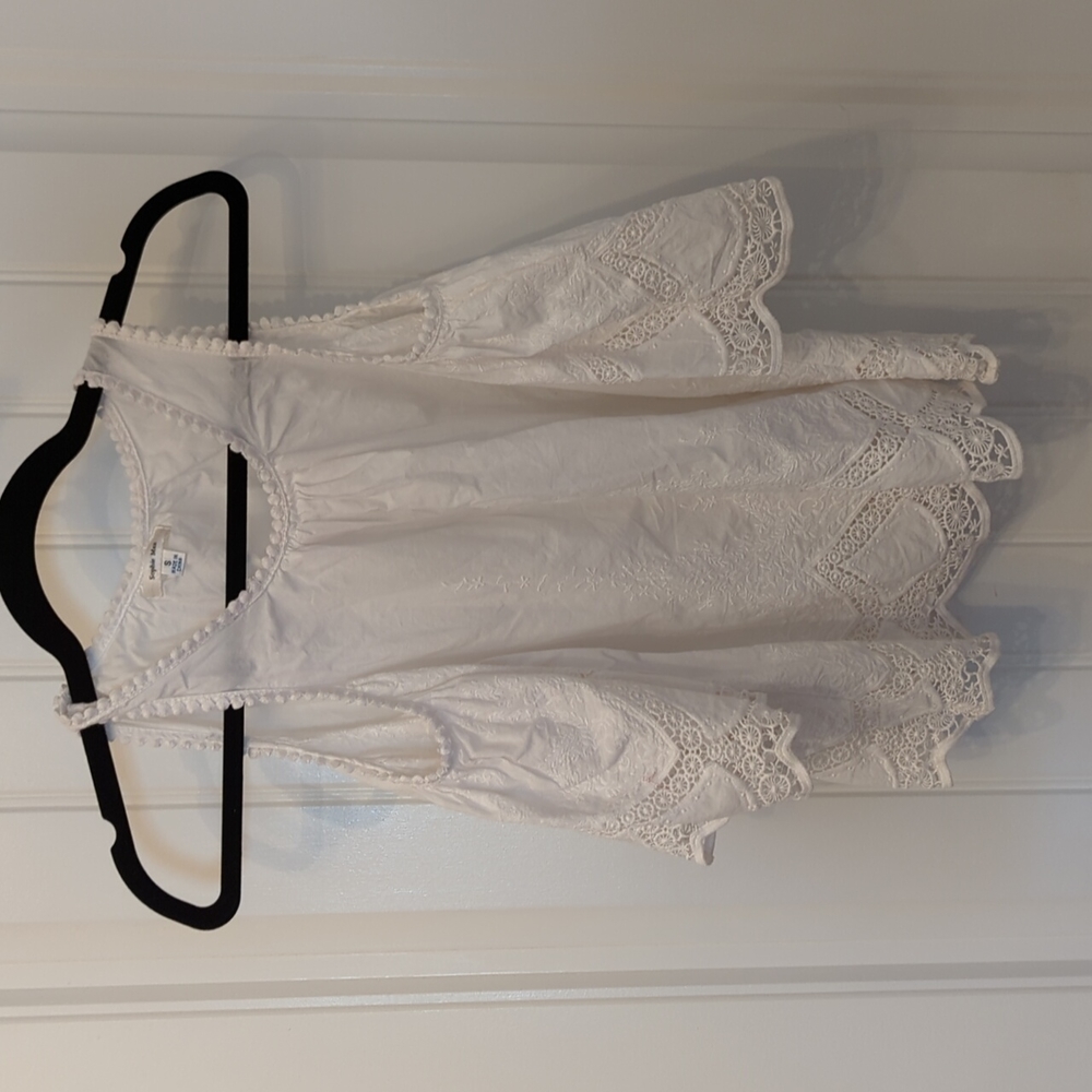 Sophie Max White Lace Top | S